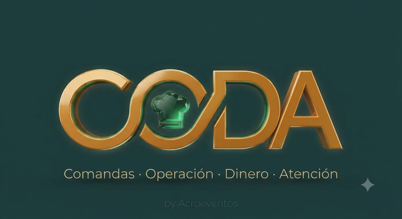 CODA — Comandas, Operación, Dinero, Atención